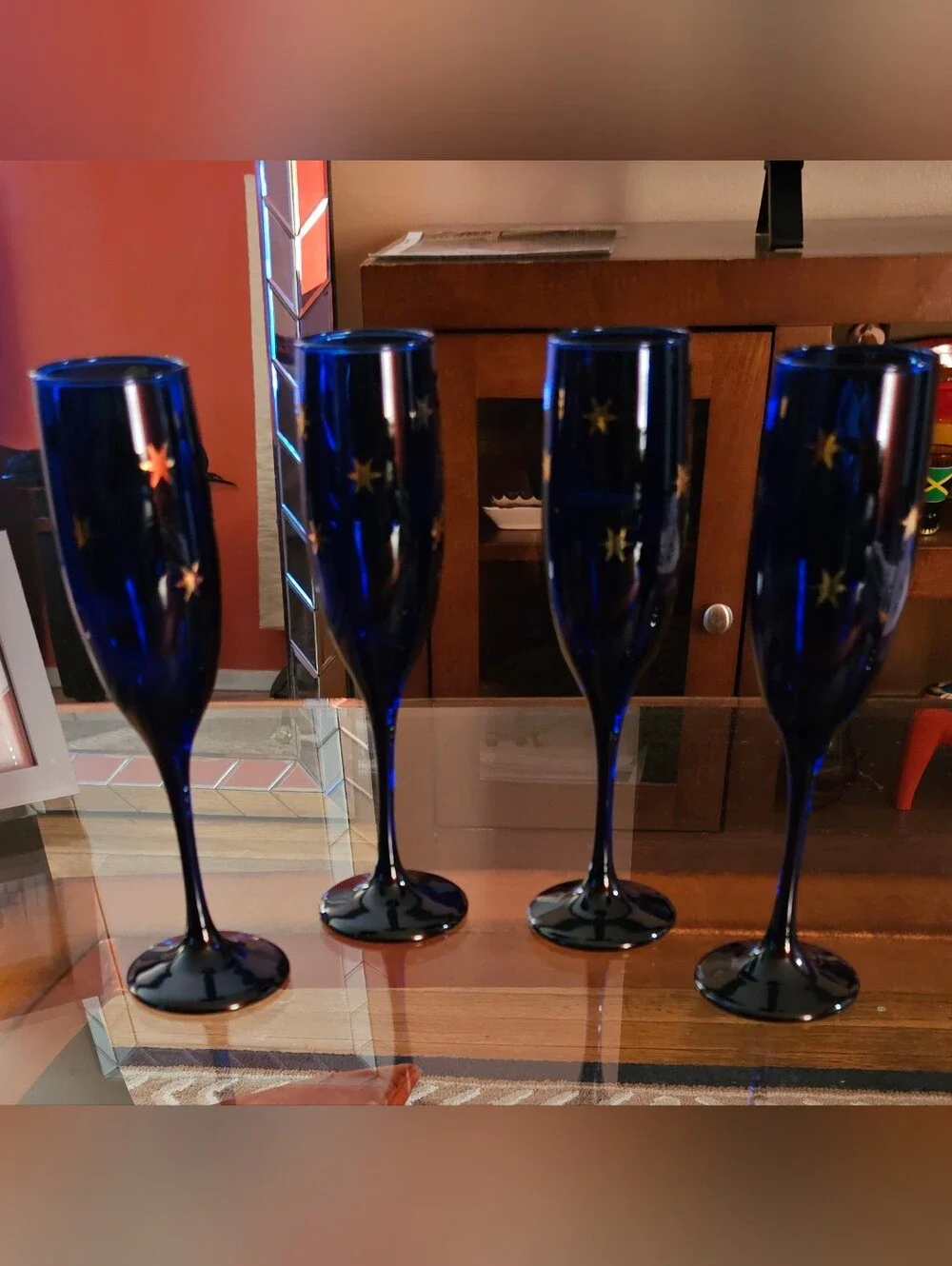 Libbey elegant cobalt